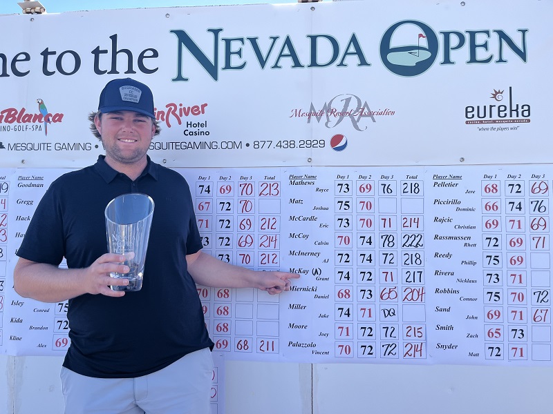 Home Team Victory for SNGA at Nevada Open as Grant McKay Earns Low Amateur